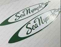 Sea Nymph Soho 16 Boat Logo Decal Set of 2 x 25" Sea Nymph Soho 16 Boat Logo Decal Set of 2 x 25"